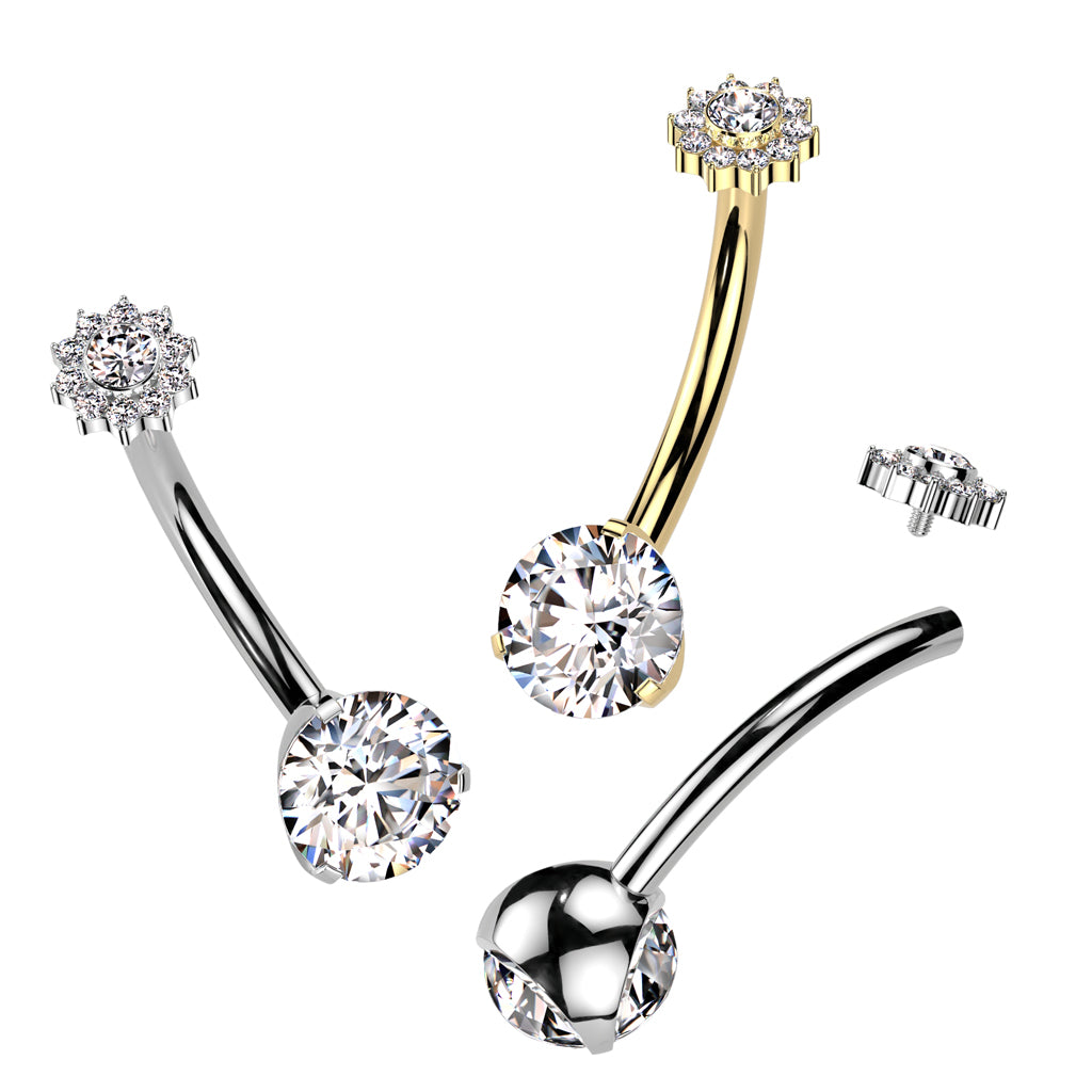Daisy Navel Barbell