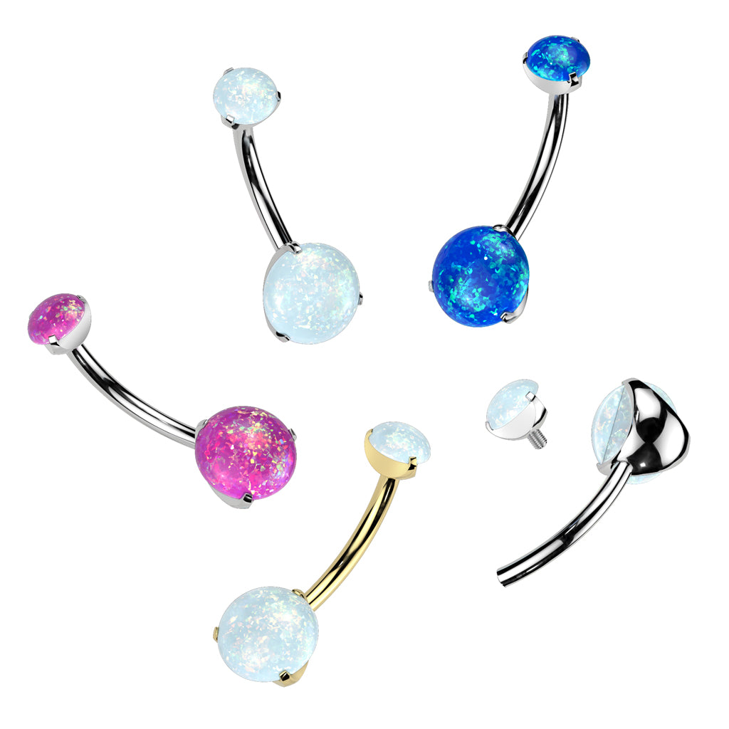 Opal Navel Barbell
