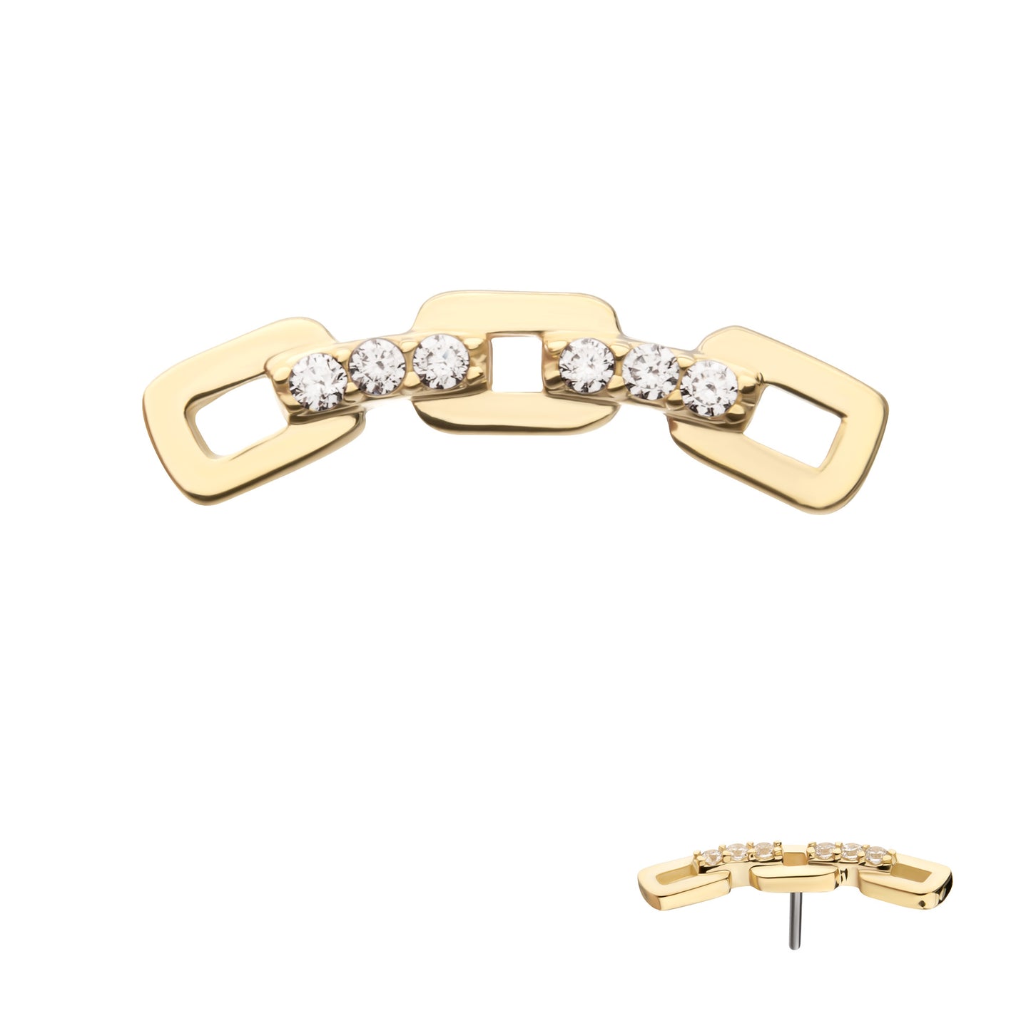 Amour Chain Stud