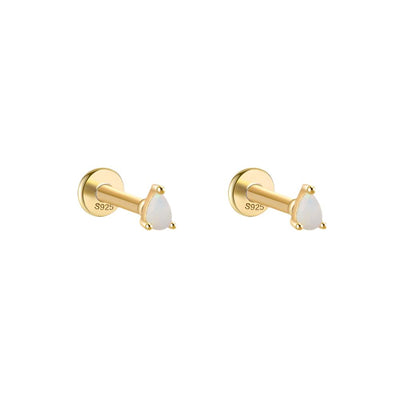 Astrid Opal Teardrop Stud