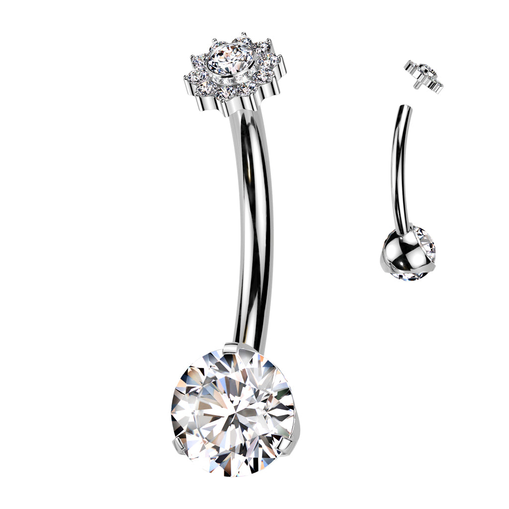 Daisy Navel Barbell