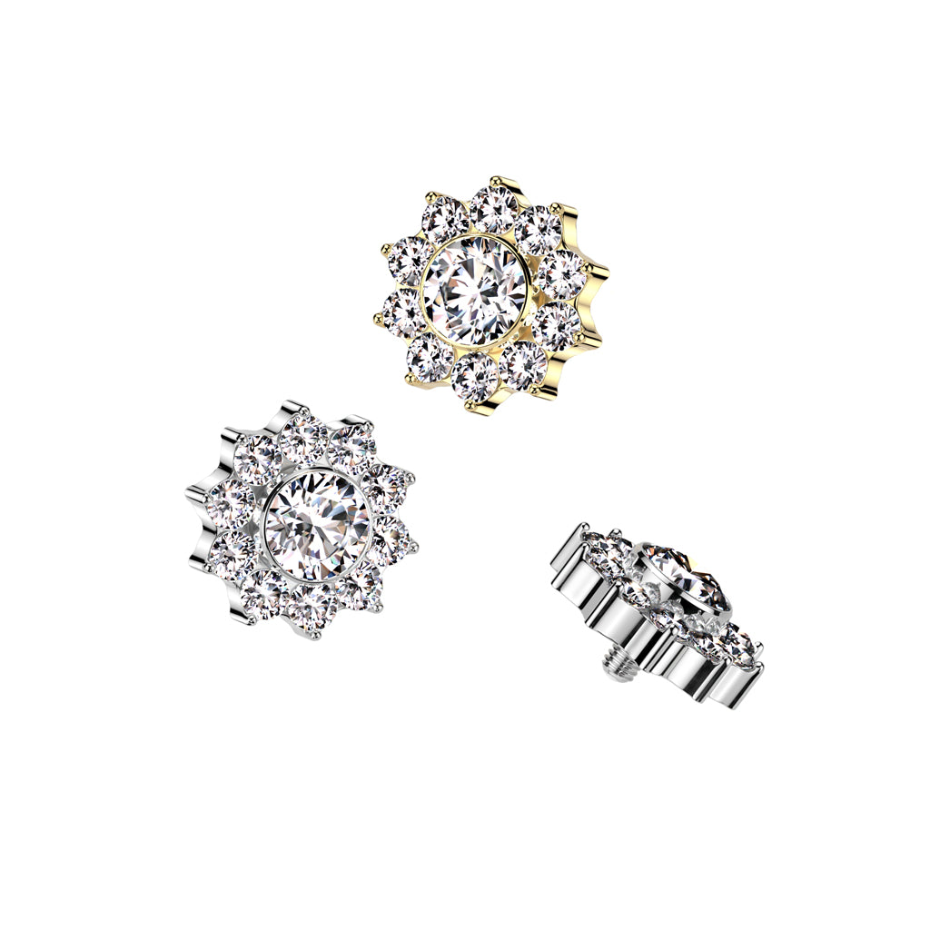 Daisy Floating Navel Top