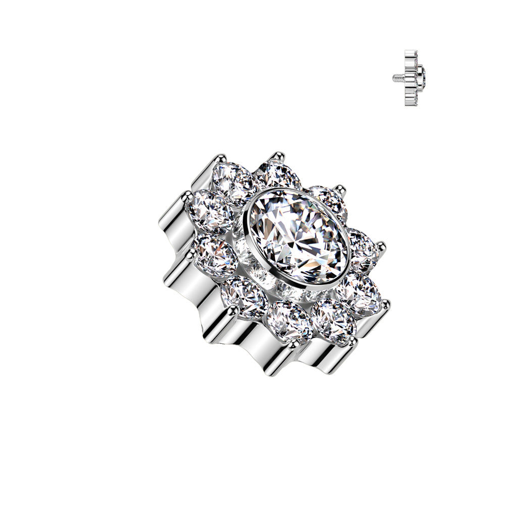 Daisy Floating Navel Top