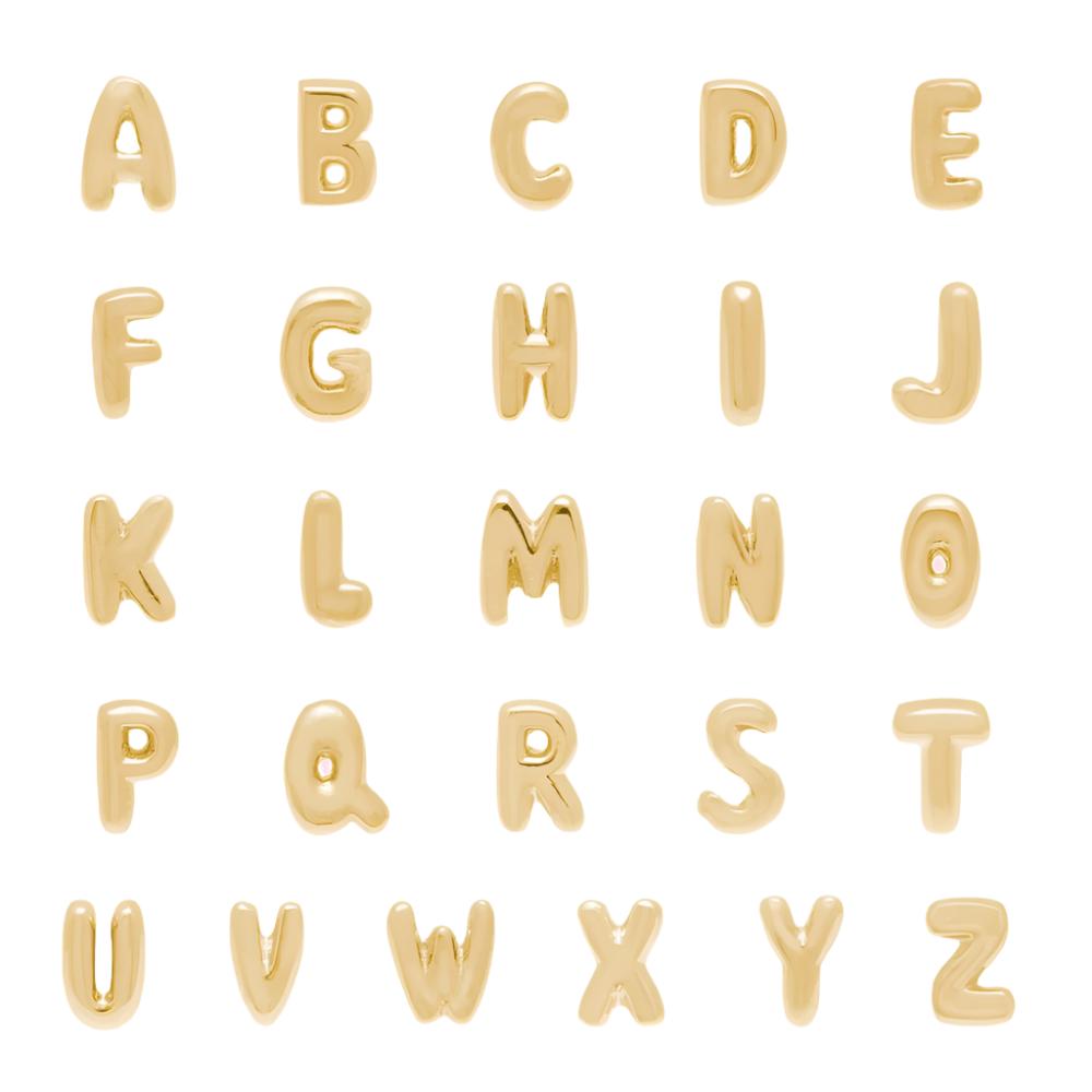 Bubble Letter Stud