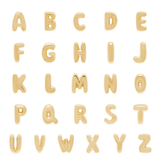Bubble Letter Stud