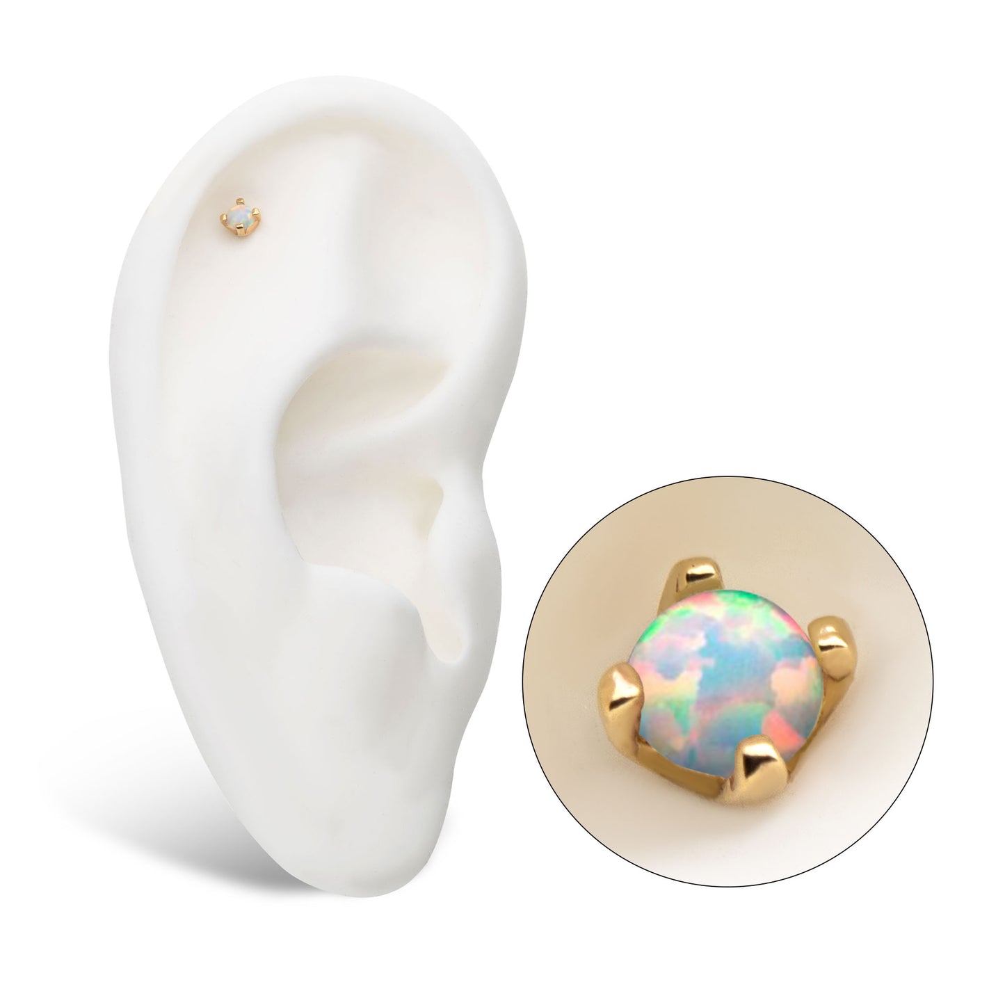 Opal Stud