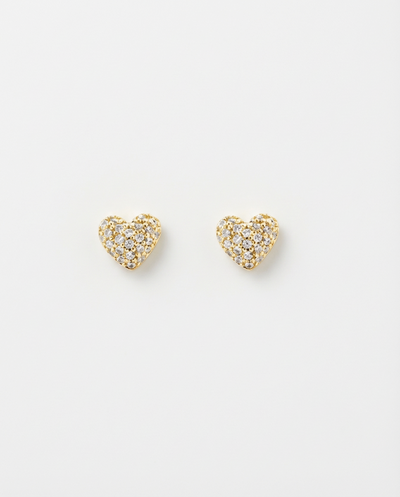 Betty Diamond Heart Stud