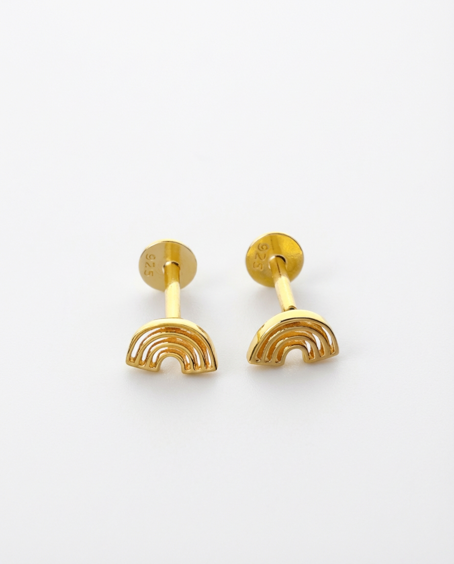 Sunshine and Rainbows Stud