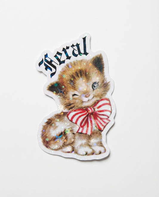 Feral Sticker