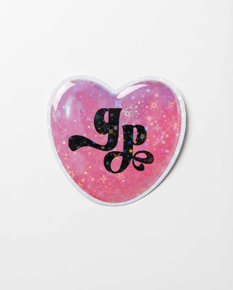 GP Heart Sticker