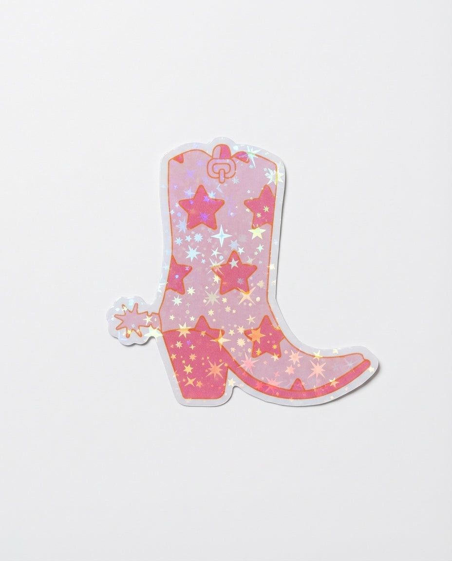 Cowboy Boots Sticker