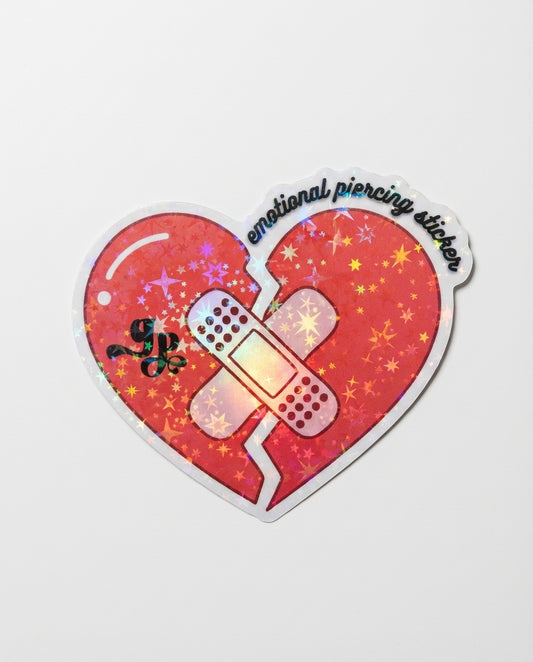 Emotional Piercing Sticker