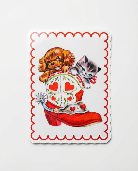 Cutie Boots Sticker