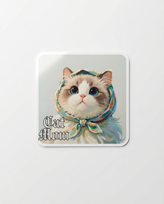 Cat Mom Sticker