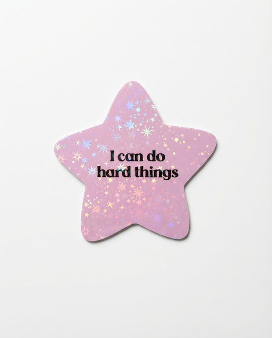 I Can Do Hard Things Sticker