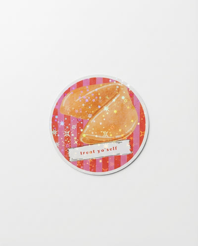Treat Yo Self Sticker