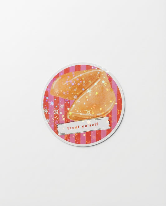 Treat Yo Self Sticker