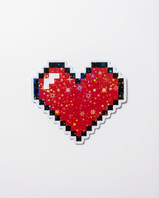 Digi Heart Sticker