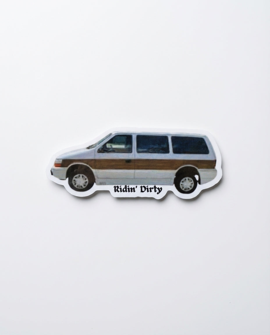 Ridin Dirty Sticker
