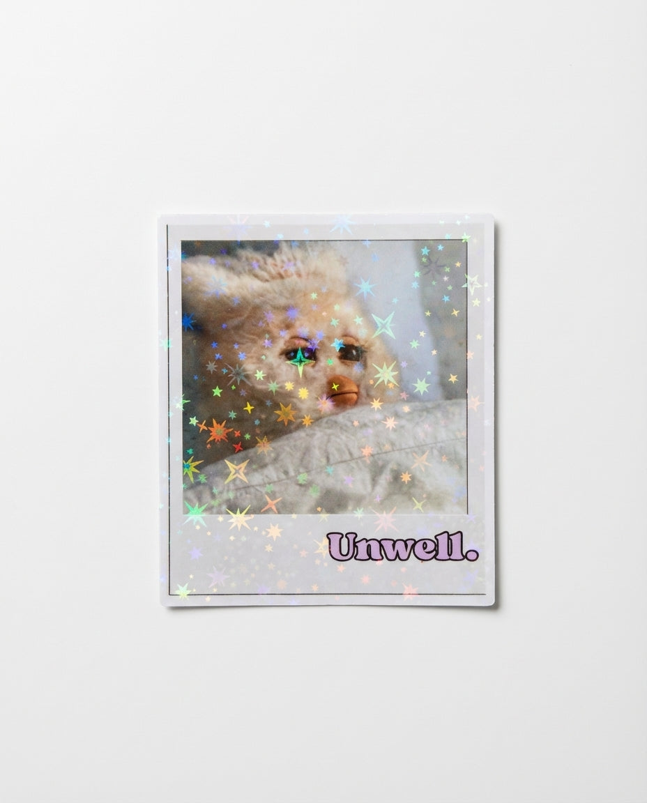 Unwell Sticker