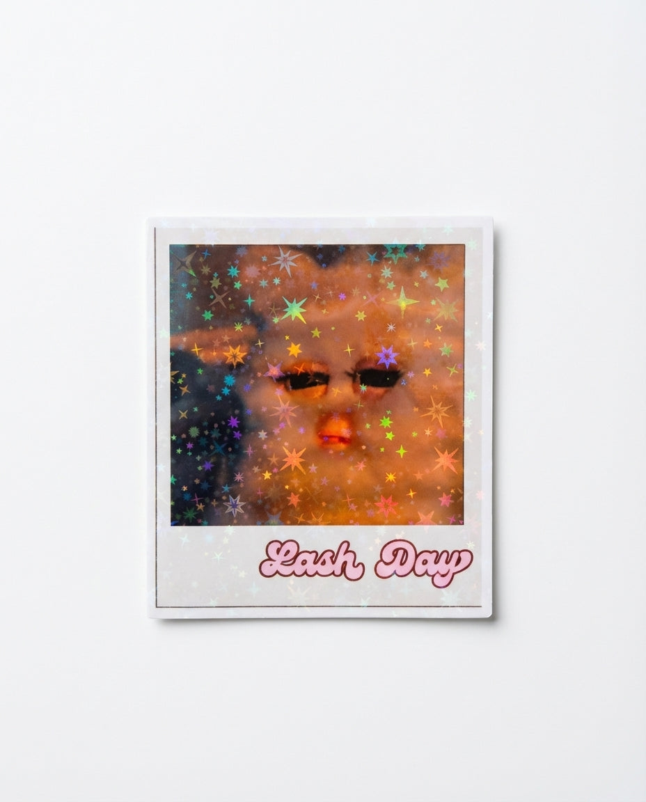 Lash Day Sticker