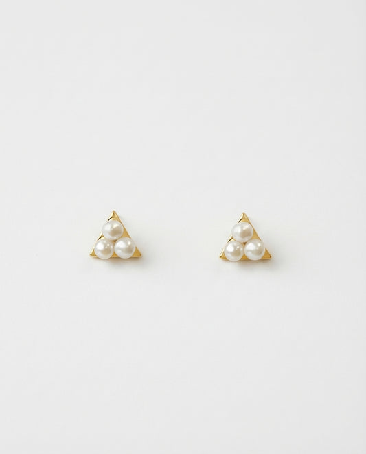 Pearla Triangle Stud